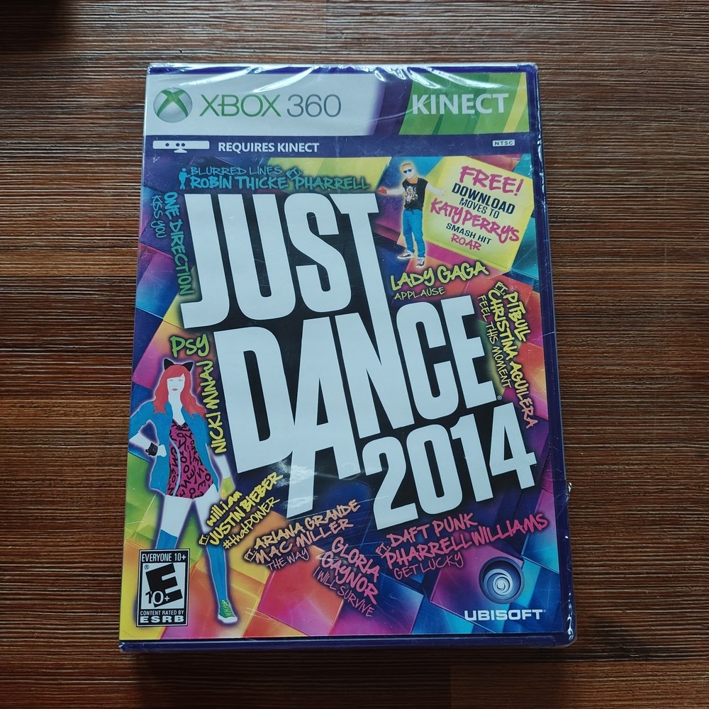 Microsoft X-Box 360 Just Dance‎ 2014 For Kinect Brand New - Sealed